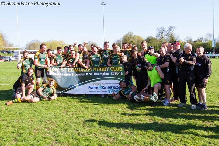 Bury St Edmunds Rugby Club - Champions!!